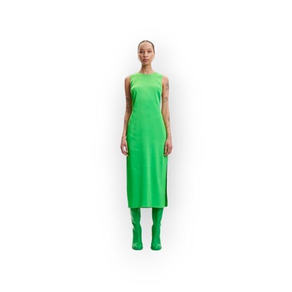 Samsoe and Samsoe Scilla Midi dress Vibrant green - Picture 4 of 16